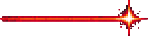 Pixel art high quality red laser beam 2d.
In-Game asset.  2d.  High contrast.  No shadows