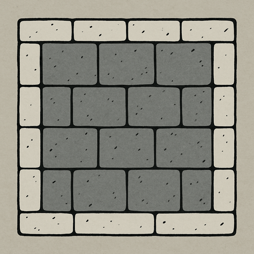 üstden çekilmiş kaldirim.
In-Game asset.  2d.  High contrast.  No shadows