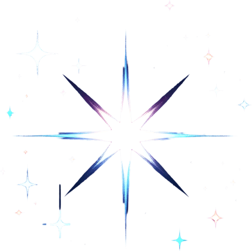 single Star particle, black background 
2D art, game texture, blank background. Sprite sheet asset.
Design Guideline: The game's style is bright, high-quality vector graphics with sharp, clean lines and a modern aesthetic. Colors should be vivid and contrast well, emphasizing a futuristic, sleek feel. Textures are minimalistic, focusing on flat surfaces with subtle gradients for depth. Lighting effects are dynamic yet soft, enhancing the vibrancy without overpowering. Assets should look consistent, fitting a coherent, tech-savvy universe. Think 'sophisticated simplicity' for a futuristic, engaging spaceship game.