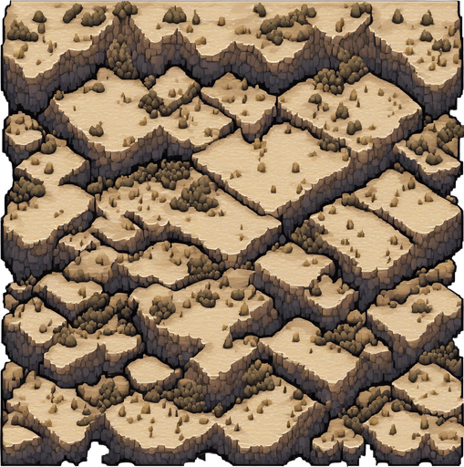 Create a 9x9 terrain sprite sheet