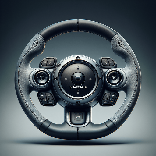 Smart mini steeringWheel, front view