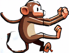 Peux tu allonger la queue du singe?