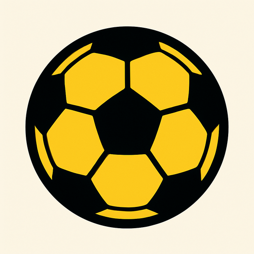 football ball.
In-Game asset.  2d.  High contrast.  No shadows