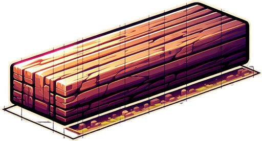 long thick horizontal bar.
Single Game Texture. In-Game asset. 2d. Blank background. High contrast. No shadows.