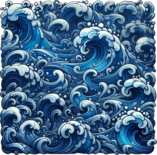 Water.
Single Game Texture.  In-Game asset.  2d.  High contrast.  No shadows. Water