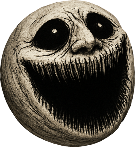 Same face in the image but 3D