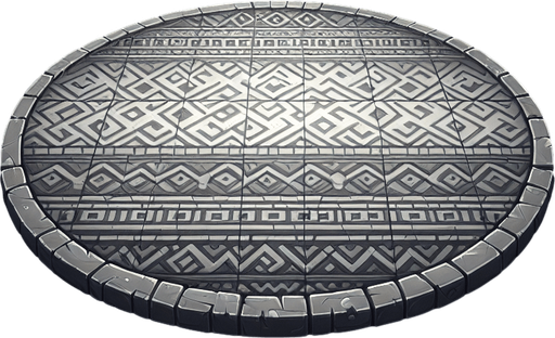 arena mg.
Single Game Texture.  In-Game asset.  2d.  Blank background.  High contrast.  No shadows