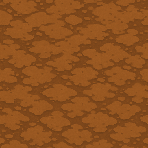 düz toprak resmi.
In-Game asset.  2d.  High contrast.  No shadows