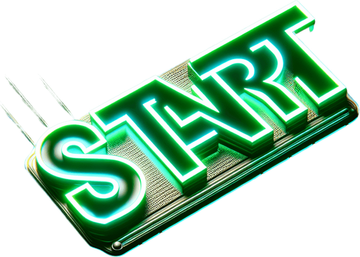 Green “Start” text.
electronic Style