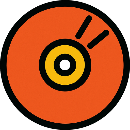 CD.
In-Game asset.  2d.  High contrast.  No shadows