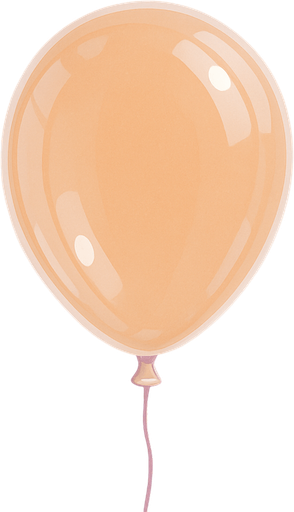 Transparent ballon shape.