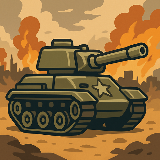 Background war.
In-Game asset.  2d.  No shadows