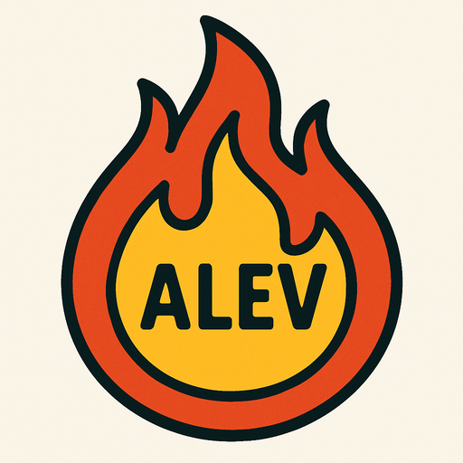 Alev.
In-Game asset.  2d.  High contrast.  No shadows