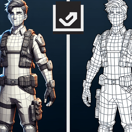 Player.
Single Game Texture.  In-Game asset.  2d.  Blank background.  High contrast.  No shadows