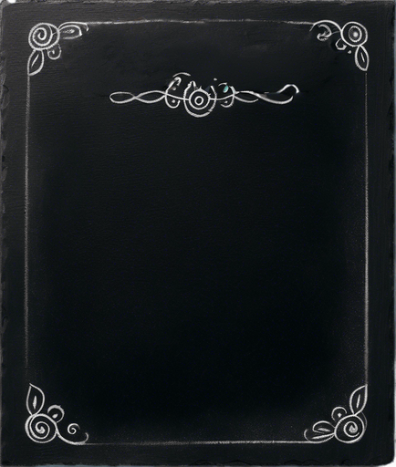 Word "ELIXIR" written in chalk. centered.