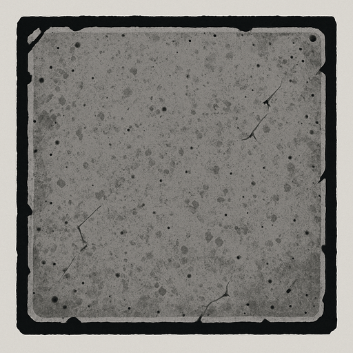 düz gri beton
In-Game asset.  2d.  High contrast.  No shadows