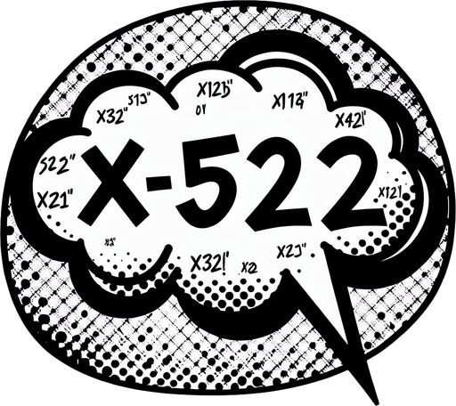 text popup "x512".
comics style