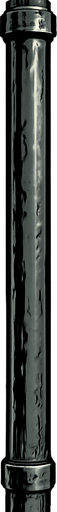 dikey uzun metal boru/direk.
In-Game asset.  2d.  High contrast.  No shadows