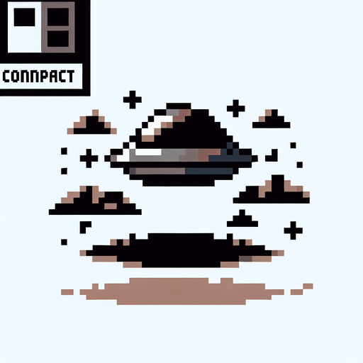 pixel art of a small flying UFO.
Single Game Texture. In-Game asset. 2d. Blank background. High contrast. No shadows.