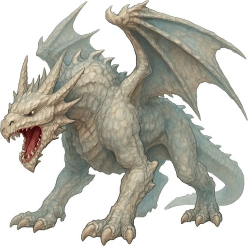 Pack of different standing white dragon of stone on four legs, looking down. HD different mixed colors. Blur. not a sculpt model! the dragon is a real dragon have all things of dragon with opened mouth like he ready to shoot, have eyes opened . 
Single Game Texture. In-Game asset. 2D. Blank background. High contrast. No shadows.