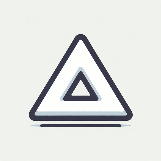 cartoon white triangle.
Single Game Texture. In-Game asset. 2d. Blank background. High contrast. No shadows.