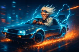 Back to the Future with Doc Brown