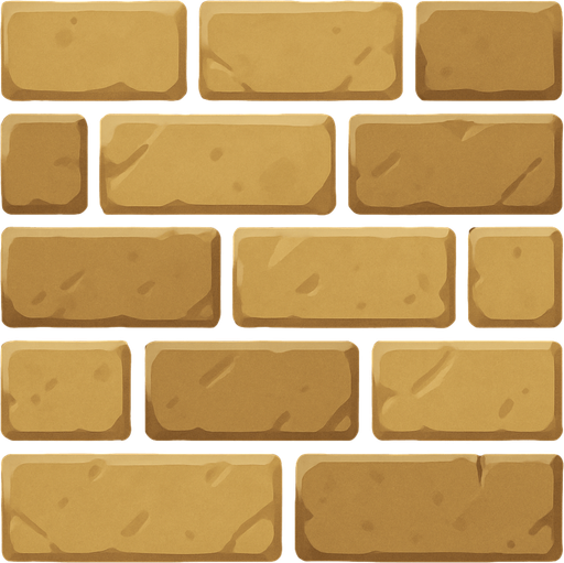 brick wall design stone color.
In-Game asset.  2d.  High contrast.  No shadows