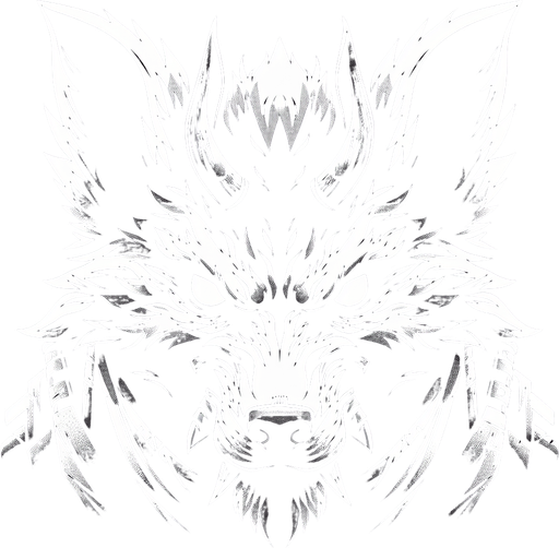 demon dog staring.
Single Game Texture. In-Game asset. 2d. Blank background. High contrast. No shadows.
