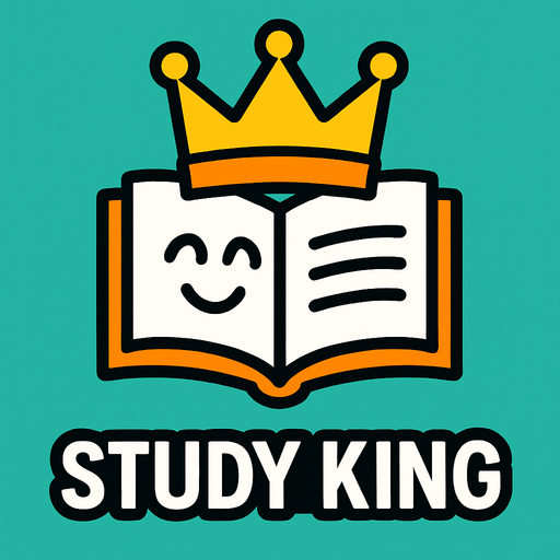 Create a achivement for this learning app and this name is study king !.
In-Game asset.  2d.  High contrast.  No shadows