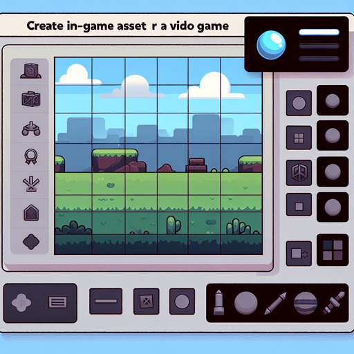 player.
Single Game Texture.  In-Game asset.  2d.  Blank background.  High contrast.  No shadows