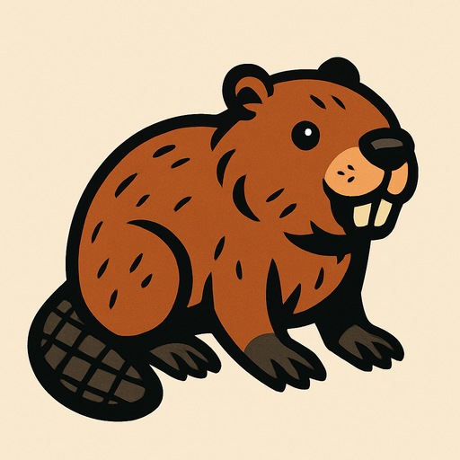 Biber.
In-Game asset.  2d.  High contrast.  No shadows