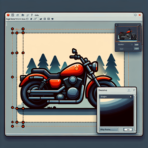 motosiklet.
Single Game Texture. In-Game asset. 2d. Blank background. High contrast. No shadows.