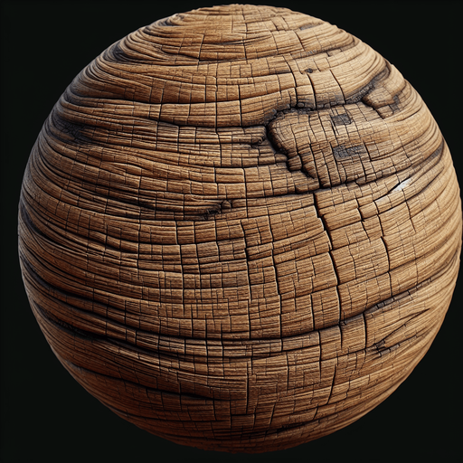 raw piece of wood.
Single Game Texture.  In-Game asset.  2d.  Blank background.  High contrast.  No shadows