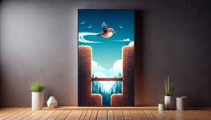 Flap the float
