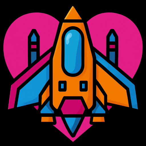 Rodeado de un corazón rosa
