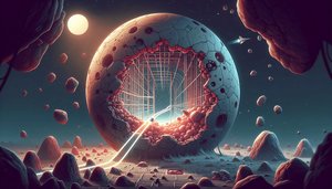 trapped inside a meteor