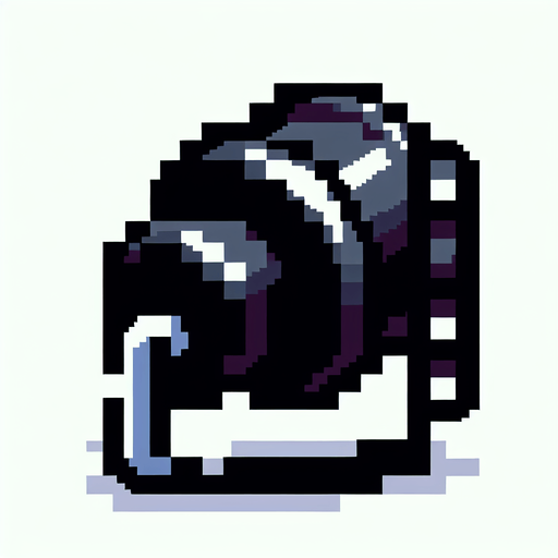 8-bit. cartoon. black tub stopper with chain. in game asset..
Single Game Texture. In-Game asset. 2d. Blank background. High contrast. No shadows.