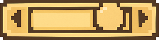 Pixel art ui bar controlling ball, only ball circle, Use colors close to #f3d296..
In-Game asset.  2d.  High contrast.  No shadows