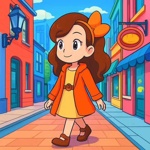 Add more vibrant colours in a more modern city setting