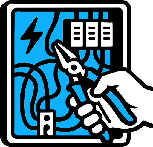 electricalTask.
In-Game asset.  2d.  High contrast.  No shadows