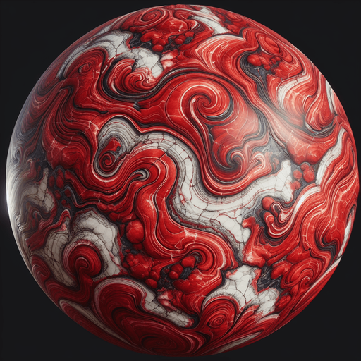 red marble.
Single Game Texture. In-Game asset. 2d. Blank background. High contrast. No shadows.