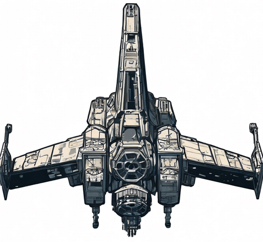 Fais le ressembler à un TIe Fighter