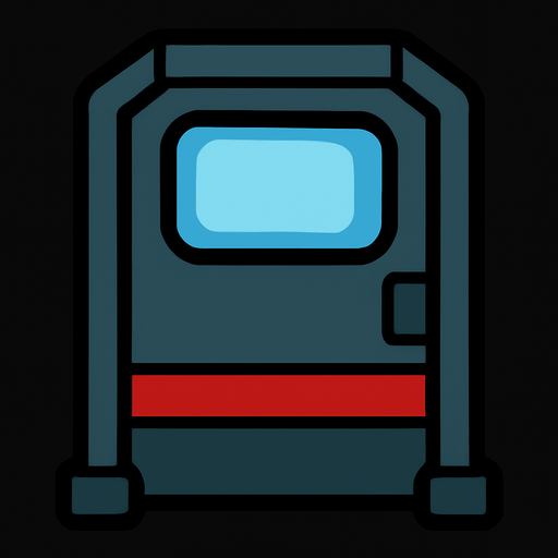 among us door.
In-Game asset.  2d.  High contrast.  No shadows