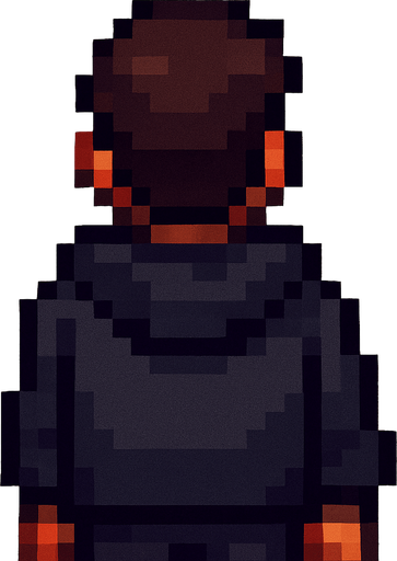 make different hairstyle and clothing, you can make man wearing hoodie