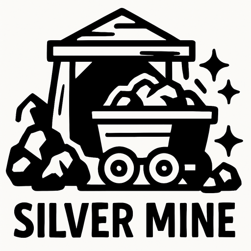 Silver madeni.
In-Game asset.  2d.  High contrast.  No shadows