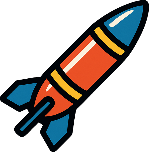 füze.
In-Game asset.  2d.  High contrast.  No shadows