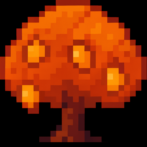 make trees leaves orange