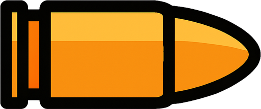 Bala.
In-Game asset.  2d.  High contrast.  No shadows