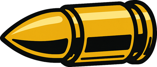 silah mermisi.
In-Game asset.  2d.  High contrast.  No shadows