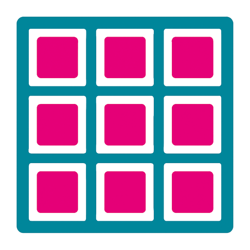 create gridcell.
In-Game asset.  2d.  High contrast.  No shadows